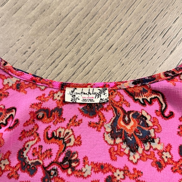 INTIMATELY FREE PEOPLE Women’s Floral Cami Top. Size S - Picture 5 of 5